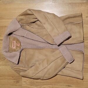 Aeropostale Beige Shearling Jacket